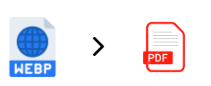 webp to pdf